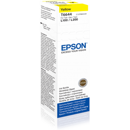 Tintes kārtridžs Epson T6644 Yellow