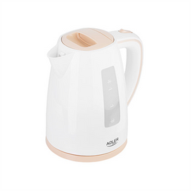 Adler | Kettle | AD 1264 | Standard | 2200 W | 1.7 L | Plastic | 360° rotational base | White - 0