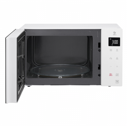 LG MS 23 NECBW, Over the range, Solo microwave, 23 L, 1000 W, Touch, Black, White