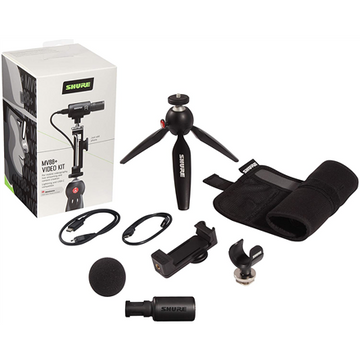 Shure | Microphone and Video kit | MV88+DIG-VIDKIT | Black - 0