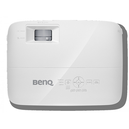 BenQ MW550 - DLP projector - portable - 3D - 3600 ANSI lumens - WXGA (1280 x 800) - 16:10 - 720p