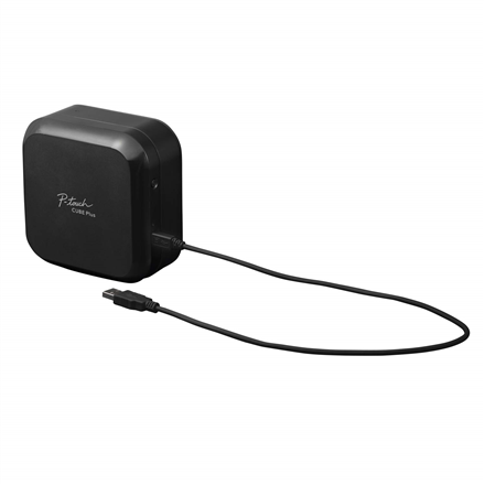 Brother PT-P710BT CUBE Plus USB/Bluetooth Label Maker, Black