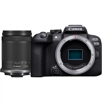 Canon | D.CAM EOS R10 RF-S 18-150 IS STM EU26 | Megapixel 24.2 MP | Image stabilizer | ISO sensitivity (max) 32000 | Wi-Fi | Video recording | Manual | CMOS | Black