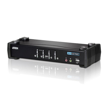Aten 4-Port USB DVI/Audio KVMP Switch | Aten | 4-Port USB DVI/Audio KVMP™ Switc