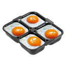 Adler AD 4486 egg cooker 8 egg(s) 800 W Black,Satin steel,Transparent