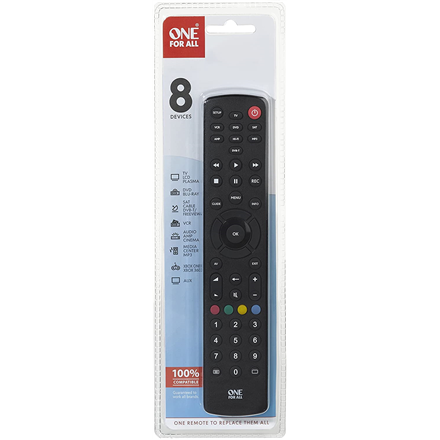 Universal Remote Control Replacement ONE FOR ALL / URC1280