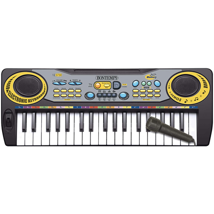 BONTEMPI electronic keyboard with microphone, 12 3730