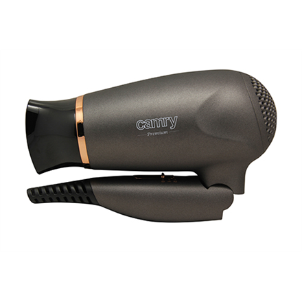 Camry | Hair Dryer | CR 2261 | 1400 W | Number of temperature settings 2 | Metallic Grey/Gold