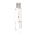 Silicon Power flash drive 16GB Blaze B06 USB 3.0, white