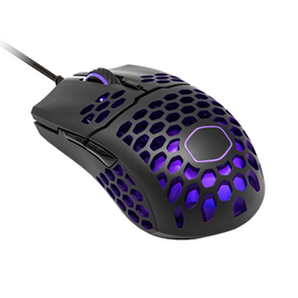 MOUSE COOLER MASTER, "MM711", gaming, cu fir, USB, optic, 16000 dpi, butoane/scroll 6/1, iluminare, butoane programabile, negru, "MM-711-KKOL1" (include TV 0.18lei)