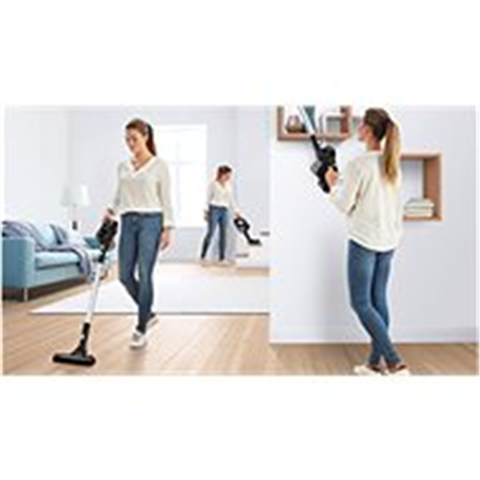 Bosch Serie 6 BBS611BSC Aspirateur balai/balai électrique 2 en 1 Batterie Sec Sans sac Noir 2,5 Ah