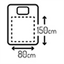 Mesko | Electirc heating under-blanket | MS 7419 | Number of heating levels 4 | Number of persons 1 | Washable | Remote control | Polyester | 60 W | White-4