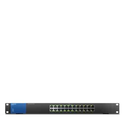 Linksys | LGS124P-EU | Commutateur non géré | 24 ports | 1 Gbit/s | PoE 120 W
