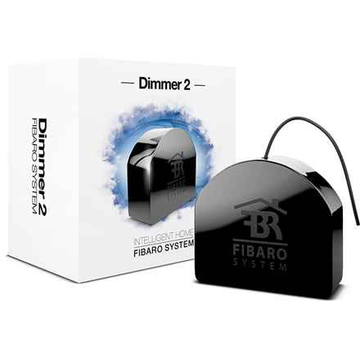 Relais électrique Fibaro Dimmer 2 Noir