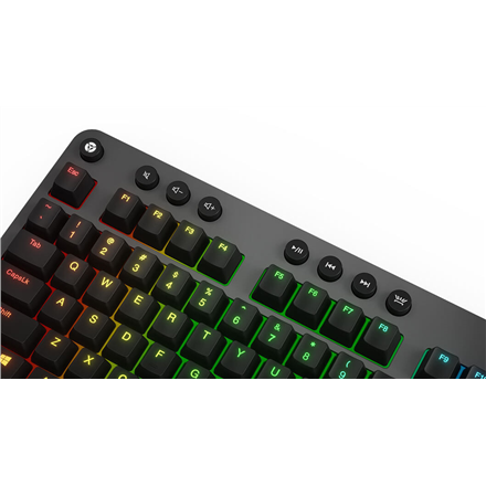 Lenovo Legion K500 keyboard Gaming USB QWERTY US English Black, Grey