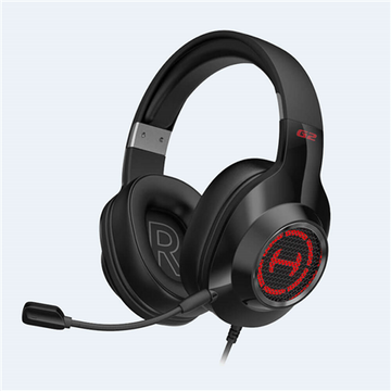 Edifier G2 II USB Gaming Headset, 50mm drivers, Virtual 7.1 Surround, RGB lighting, Noise-Canceling Microphone, Black