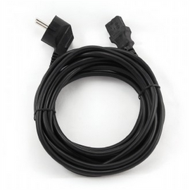 Gembird PC-186-VDE-10M power cable Black CEE7/4 C14 coupler - 0