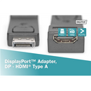 Digitus | DisplayPort to HDMI adapter | AK-340602-000-S | HDMI | DisplayPort | DP to HDMI-6