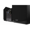 Sharp XL-B517D(BK) Hi-Fi Micro System, CD/FM/USB/Bluetooth v5.0, Aux-in, 45W, Black Sharp | Hi-Fi Micro System | XL-B517D(BK) | USB port | AUX in | Bluetooth | CD player | Black | FM radio | Wireless connection-5