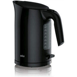 Braun | Kettle | WK3100BK PurEase | Standard | 2200 W | 1.7 L | Plastic | 360° rotational base | Black