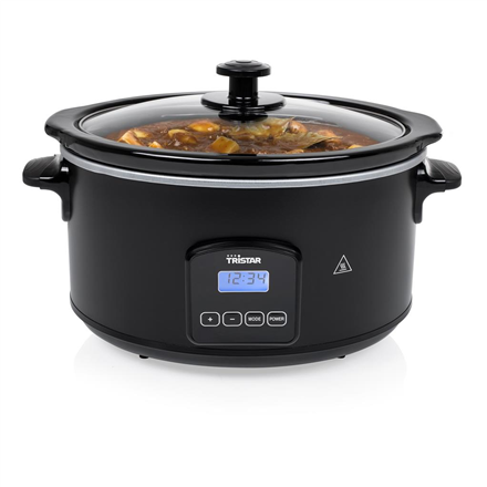 Tristar | Digital Slowcooker | VS-3920 | 210 W | Stainless steel | 4.5 L | Number of programs 4 | Black