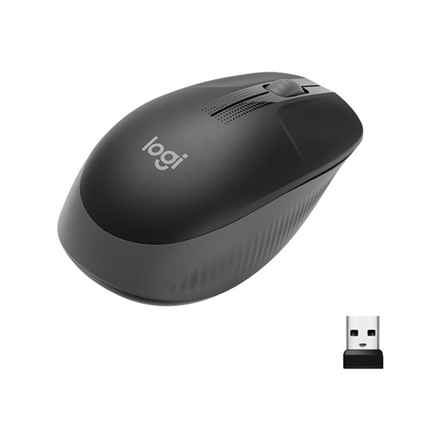 Souris optique sans fil RF Logitech M190 1000 DPI ambidextre