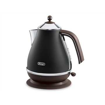Delonghi | Icona Vintage | KBOV2001BK | Standard kettle | 2000 W | 1.7 L | Stainless steel | 360° rotational base | Black - 0