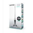 Gorenje | Vacuum cleaner | SVC180FW | Handstick 2in1 | Handstick | - W | 18 V | Operating time (max) 50 min | White | Warranty 24 month(s) | Battery warranty 12 month(s)-7