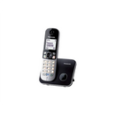 Panasonic | Cordless | KX-TG6811FXB | Built-in display | Caller ID | Black | Conference call | Phonebook capacity 120 entries | Speakerphone | Wireless connection-1