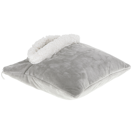 Adler | Coussin chauffant couverture | AD 7412 | Nombre de niveaux de chauffage : 8 | Nombre de personnes : 1 | Lavable | Polaire douce | 80 W | Gris