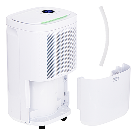 Camry  déshumidificateur d'air  cr 7851  puissance 200 w  convient aux pièces jusqu'à 60 m³  capacité du réservoir d'eau 22 l  blanc