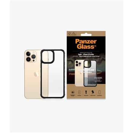 Coque PanzerGlass™ Silverbullet pour Apple iPhone 13 Pro Max Noir AB