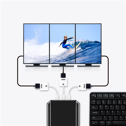 Aten | True 4K DisplayPort to HDMI 2.0 Active Adapter | VC986B | DP to HDMI