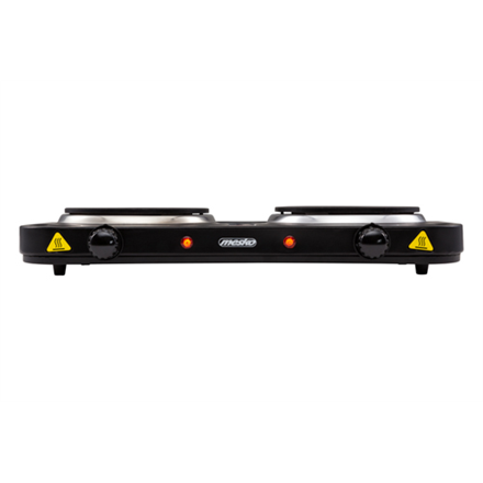 Mesko  cuisinière électrique  ms 6509  nombre de brûleurs/zones de cuisson : 2  noir  électrique