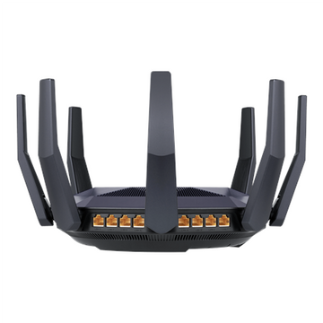 Wireless Router|ASUS|6000 Mbps|Mesh|Wi-Fi 6|USB 3.1|9x10/100/1000M|1x10GbE|1xSPF+|Number of antennas 8|RT-AX89X - 0
