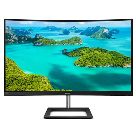 Philips E Line 322E1C/00 LED display 80 cm (31.5") 1920 x 1080 pixels Full HD LCD Black