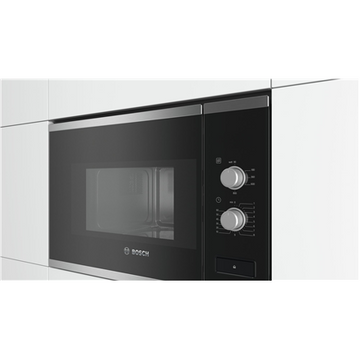 Bosch | Microwave Oven | BFL520MS0 | Built-in | 20 L | 800 W | Stainless steel/Black - 0