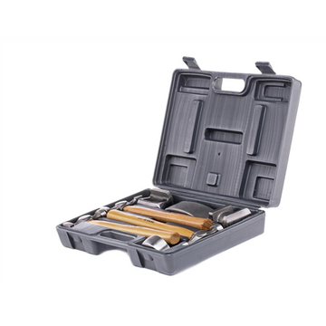 Yato YT-4590, Carbon steel, Wood, Chrome, Wood, 4.9 kg, 7 pc(s)