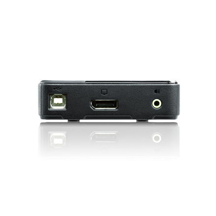 Przełącznik KVM 2-Port USB 4K DP/Audio