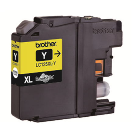 BROTHER LC125XLY Ink yellow de capacitate mare - 1.200 pagini