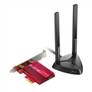 TP-LINK | AX3000 Wi-Fi 6 Bluetooth 5.0 PCIe Adapter | TX3000E | 2.4GHz/5GHz | Antenna type 2xHigh-Gain External Antennas | 574+2402 Mbit/s-1