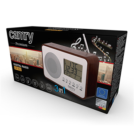 Camry CR1153 radio Portable Digital Black,White