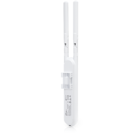 Ubiquiti UniFi Indoor/Outdoor AP, AC Mesh,2x2 MIMO,300 Mbps(2.4GHz),867 Mbps(5GHz),Passive PoE,24V,2 External Dual-Band Omni Antennas,Wall/Pole/Fast-Mount Kit Included,250+ Concurrent Clients,EU