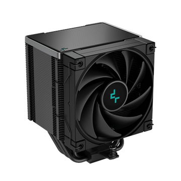 Cooler Deepcool "AK500 Zero Dark", compatibil skt. Intel si AMD, racire cu aer, ventilator 120 mm, 1550 rpm, inaltime cooler 158 mm, 5 heatpipe, "R-AK500-BKNNMT-G-1" (timbru verde 2.00 lei)