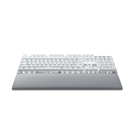 Razer | Mechanical Keyboard | Pro Type Ultra | Mechanical Gaming Keyboard | Wireless/Wired | US | White | Wireless connection