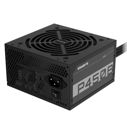 Bloc d'alimentation Gigabyte P450B 450 W 20+4 broches ATX ATX Noir