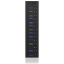 ICY BOX IB-AC6113 USB 3.2 Gen 1 (3.1 Gen 1) Type-B 5000 Mbit/s Black