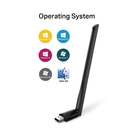 TP-Link Archer T2U Plus WLAN interne 600 Mbit/s