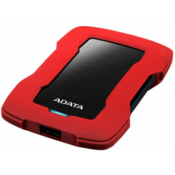 ADATA Durable Lite HD330 2TB HDD / externí / 2,5" / USB 3.1 / červená - 0