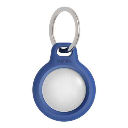 Belkin | Support sécurisé avec porte-clés pour AirTag | Bleu